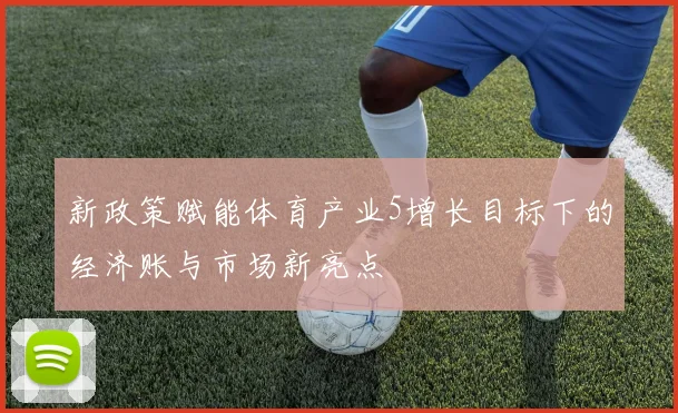 新政策赋能体育产业5增长目标下的经济账与市场新亮点